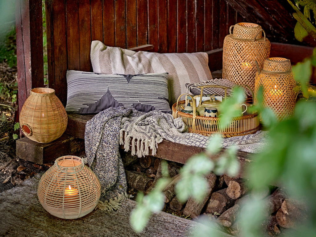 Brechia - Coussin - Gris - Coton