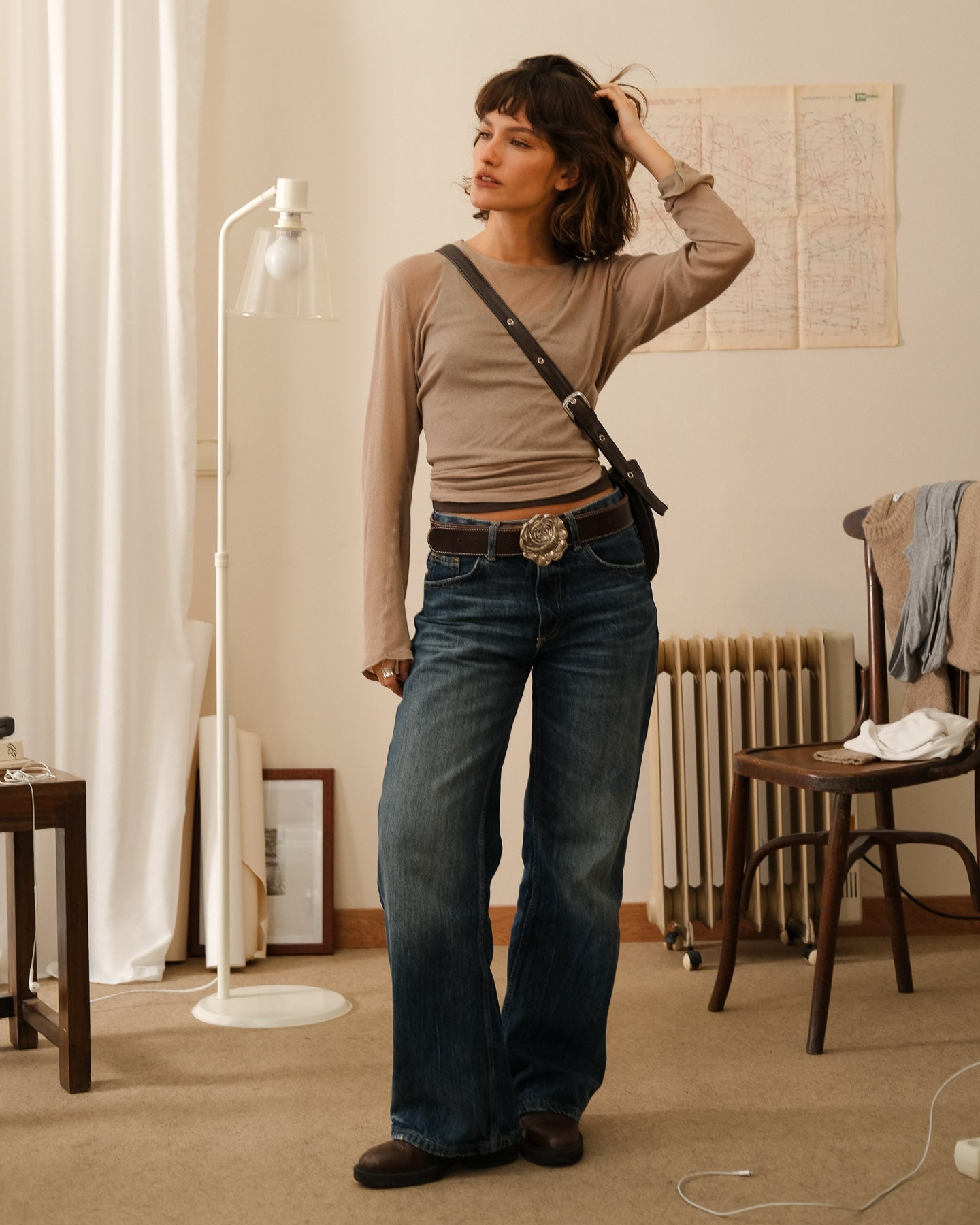 Ceinture Georgina - Chocolat