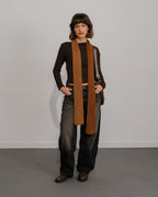 Écharpe Amaia Skinny - Marron