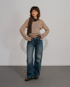 Écharpe Amaia Skinny - Chocolat