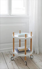 Table Bloc Ø45 Cm - White