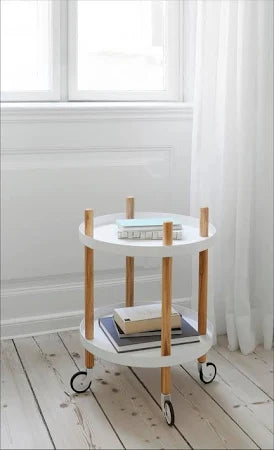 Table Bloc Ø45 Cm - White