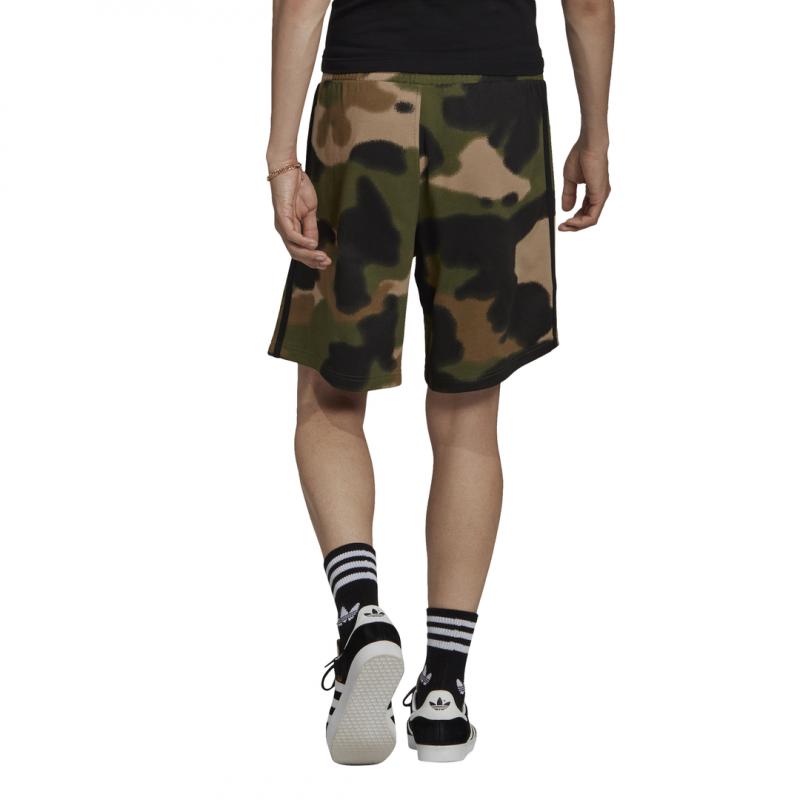 Short Adidas Originals Camo 3-Stripes - Camo - Femme VETEMENT Adidas