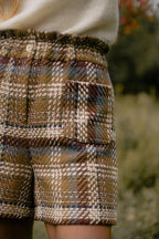 Short Carlota Tweed - Multicolor - Plume Paris - The Bradery