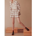 Short Eddie Meadow Check - Bas - Valentine Gauthier - The Bradery