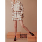 Short Eddie Meadow Check - Bas - Valentine Gauthier - The Bradery