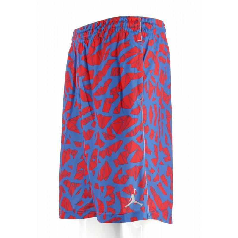 Short Nike Jordan Fragmented Print - 547678-435 - Bleu - Homme NIKE SHORT HOMME TEXTILE Nike