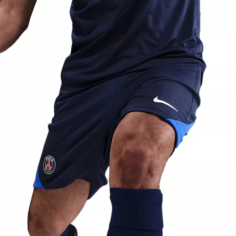 Short Nike Psg Dri-Fit Strike - Bleu Et Blanc