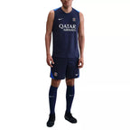 Short Nike Psg Dri-Fit Strike - Bleu Et Blanc