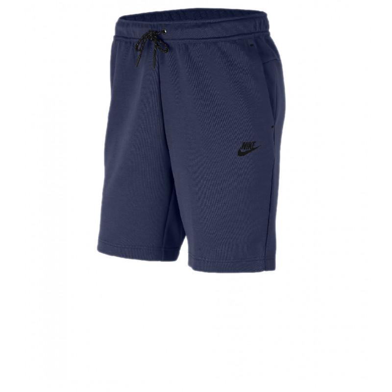 Short Nike Tech Fleece - Bleu Marine - Homme NIKE SHORT HOMME TEXTILE Nike