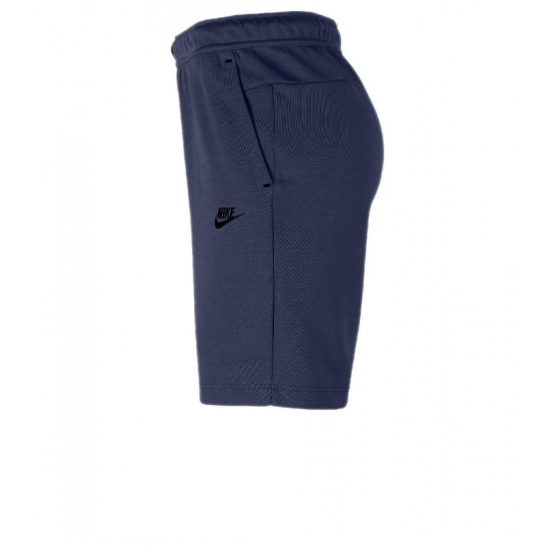 Short Nike Tech Fleece - Bleu Marine - Homme NIKE SHORT HOMME TEXTILE Nike