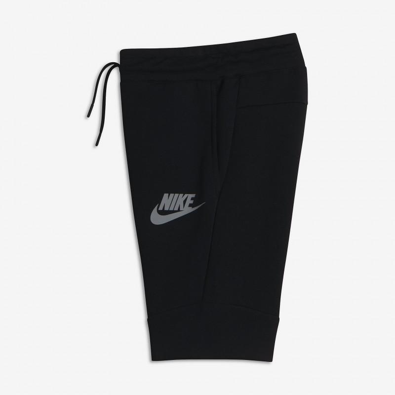 Short Nike Tech Fleece Junior - 816280-012 - Noir - Junior NIKE SHORT JUNIOR TEXTILE Nike