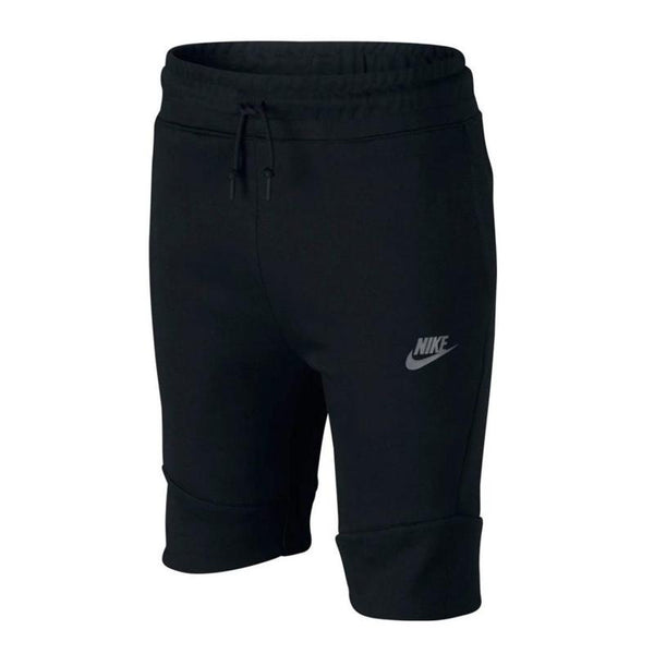 Short Nike Tech Fleece Junior - 816280-012 - Noir - Junior NIKE SHORT JUNIOR TEXTILE Nike