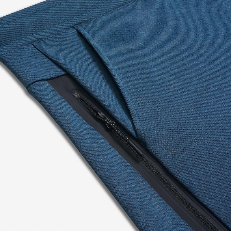 Short Nike Tech Fleece Junior - 816280-457 - Bleu - Junior NIKE SHORT JUNIOR TEXTILE Nike