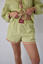 Short Marta Vichy Vert