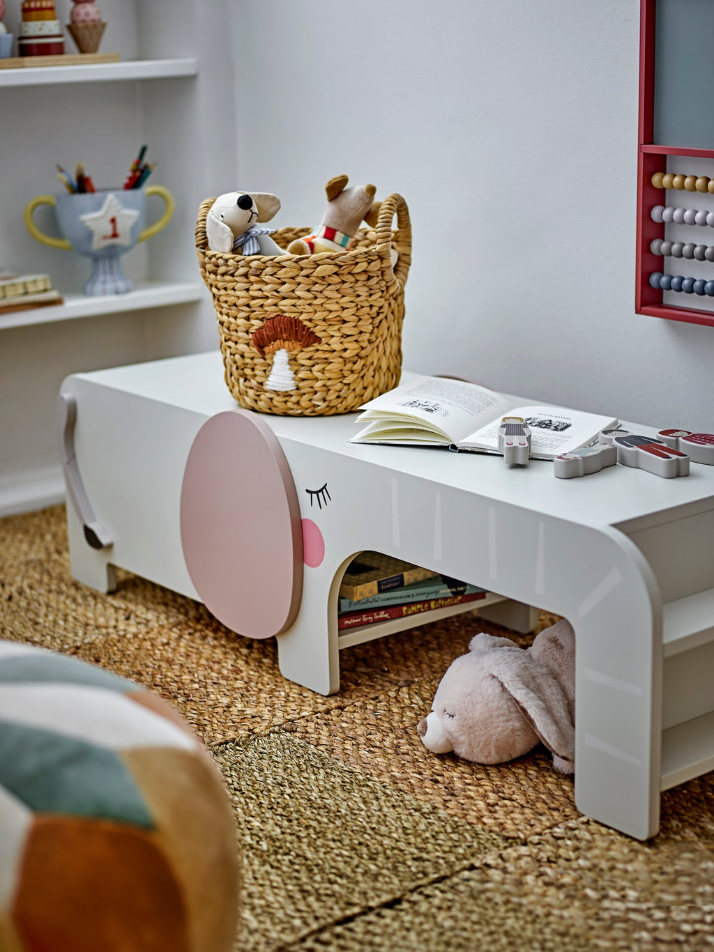 Ferdinand - Banc - Gris - Mdf Fsc®100%