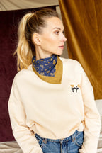 Small Foulard Manika "Karma" - Éclipse