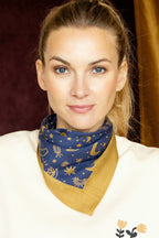 Small Foulard Manika "Karma" - Éclipse
