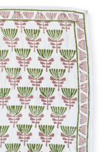 Small Foulard Manika "Tresse" - Celery