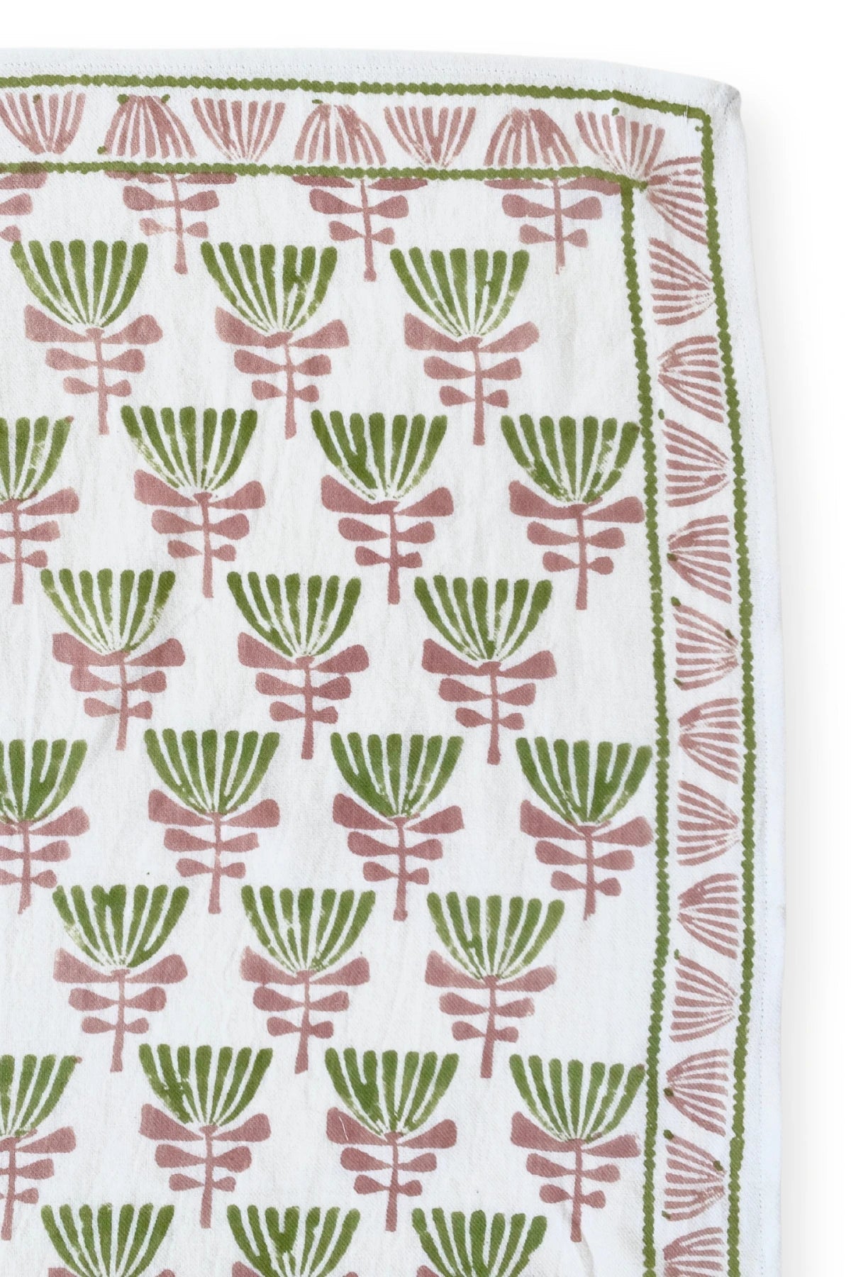 Small Foulard Manika "Tresse" - Celery