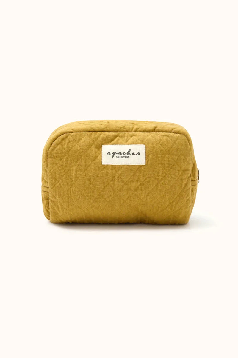 Small Trousse Gaya "Moelleux" - Tobacco