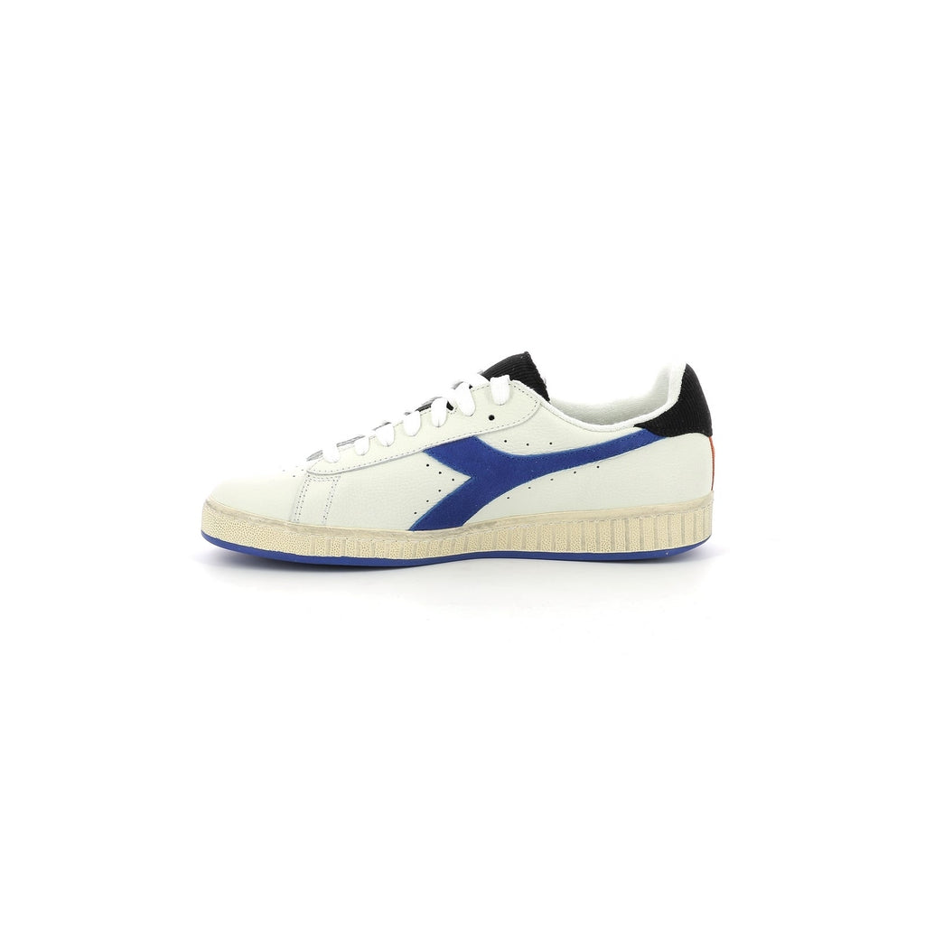 Sneakers Game L Low Icon - White/Amparo Blue/Orangea - Multi - Diadora - The Bradery