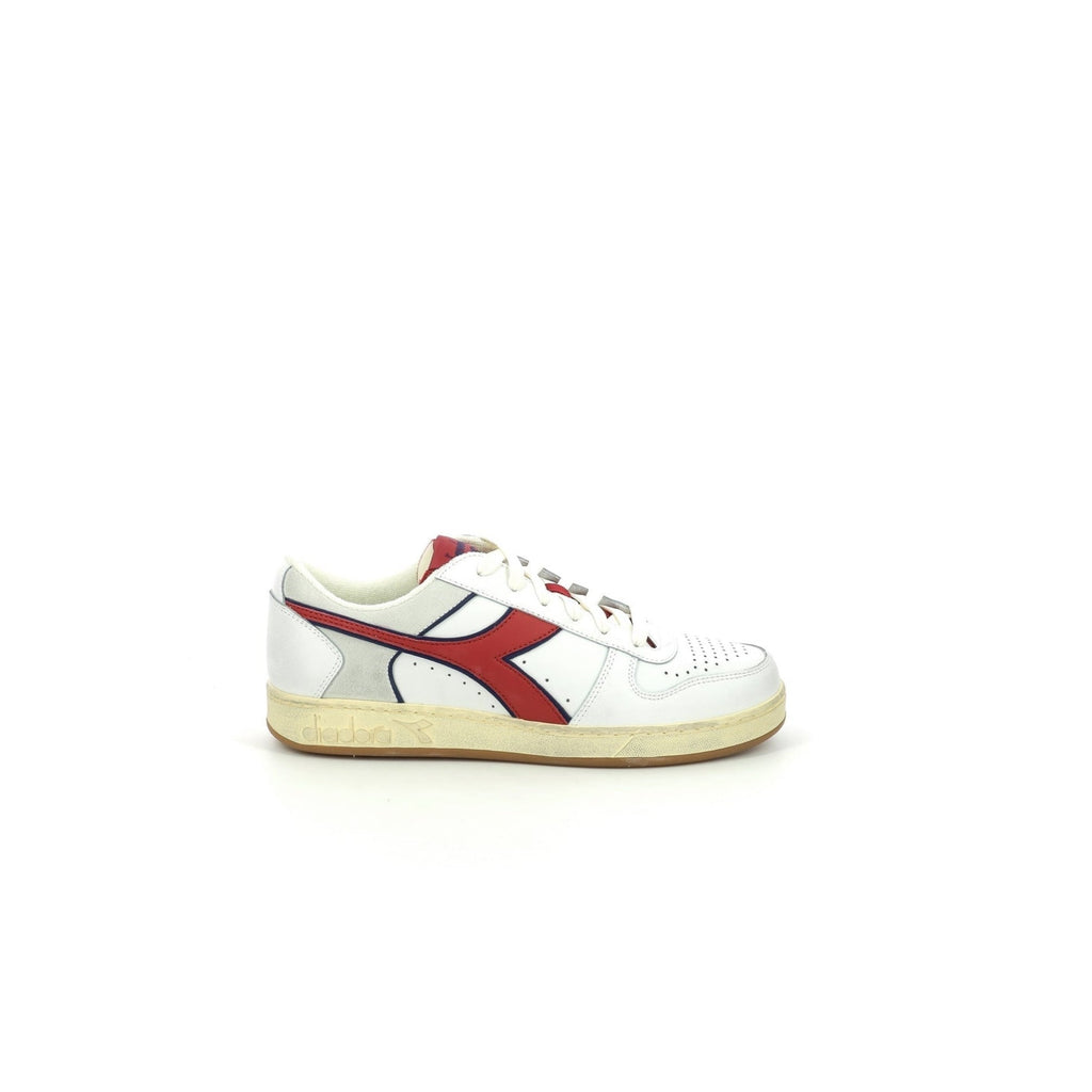 Sneakers Game L Low Icon - White/Red Pepper - Multi - Diadora - The Bradery