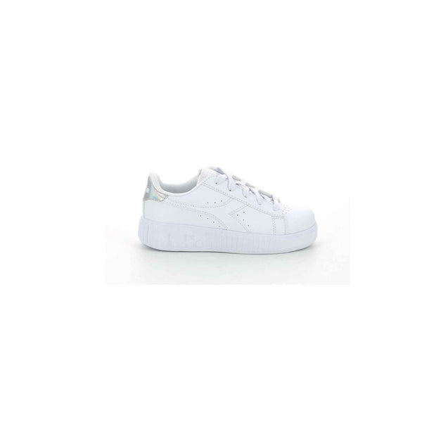 Sneakers Game Step Gs - White/Silver - Enfant - Diadora - The Bradery