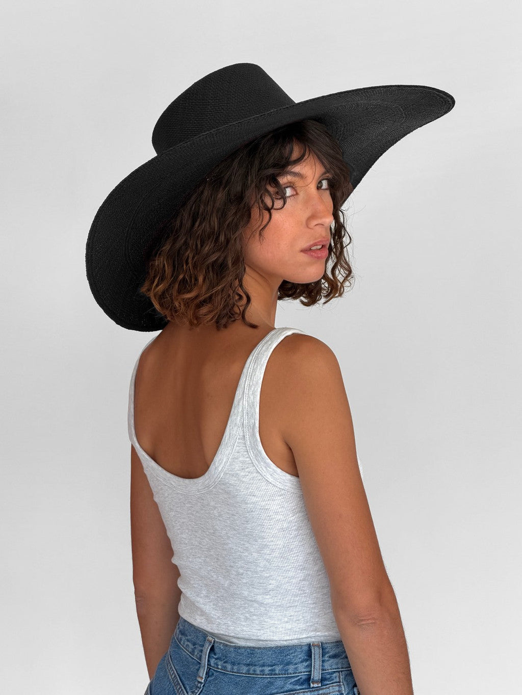 Chapeau Paille Solveig Xl - Black