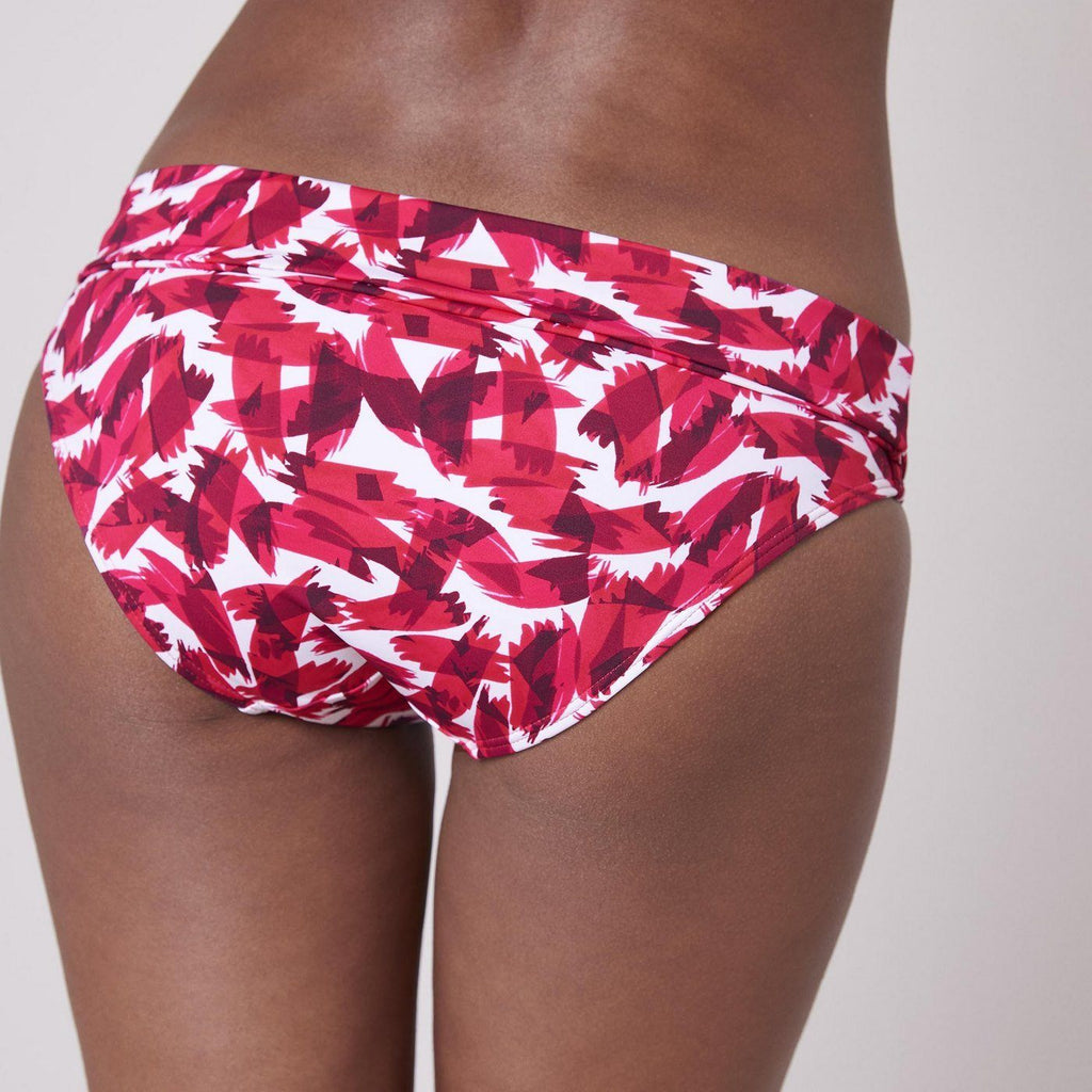 Culotte De Bain Taille Haute Sonia - Fuschia Tiaré - Bain - Simone Pérèle - The Bradery