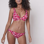 Haut De Maillot De Bain A Coques Sonia - Fuschia Tiaré - Bain - Simone Pérèle - The Bradery
