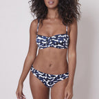Haut de Maillot de Bain Bandeau Sonia - Marine Atlantique - Bain - Simone Pérèle - The Bradery