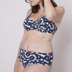 Haut De maillot De Bain Sonia - Marine Atlantique - Bain - Simone Pérèle - The Bradery