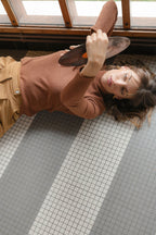 Sous-Pull Charlie - Marron - Plume Paris - The Bradery
