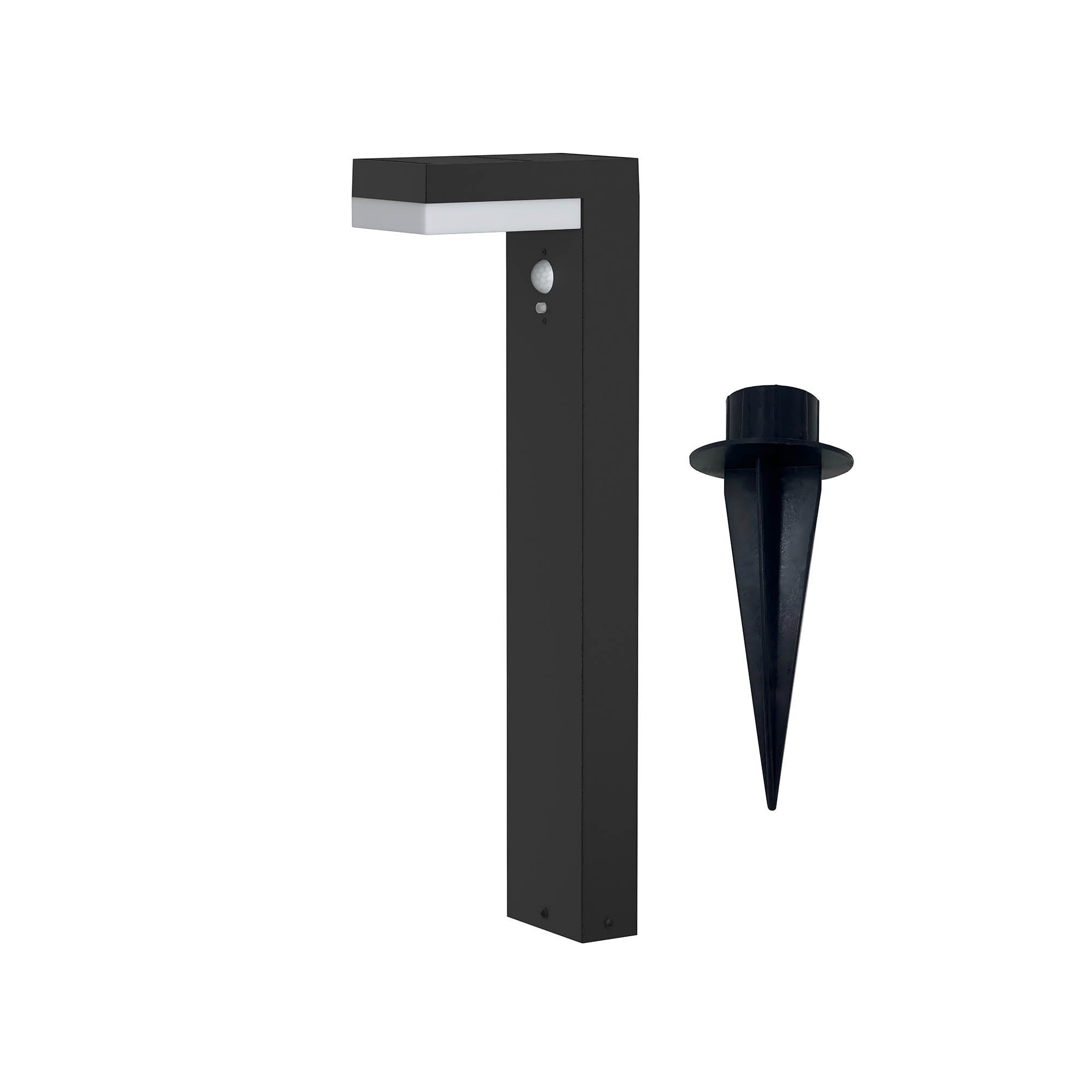 Cenova - Borne & Potelet Solaire - Aluminium - Noir