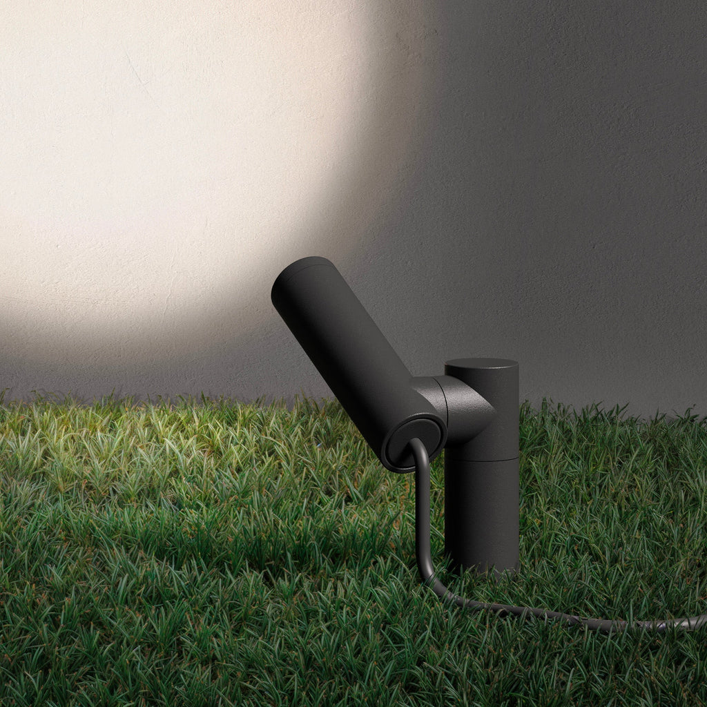 Axent - Borne & Potelet Solaire - Aluminium - Noir