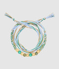 Aurelie Bidermann - Bracelet Honolulu Turquoise Jade Vert - Femme