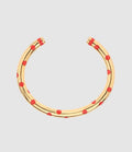 Aurelie Bidermann - Jonc Positano Pois Vermillon - Femme