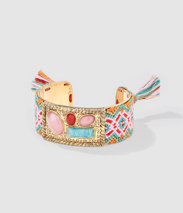 Aurelie Bidermann - Manchette Malli Amazonite - Femme