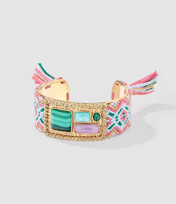 Aurelie Bidermann - Manchette Malli Malachite - Femme