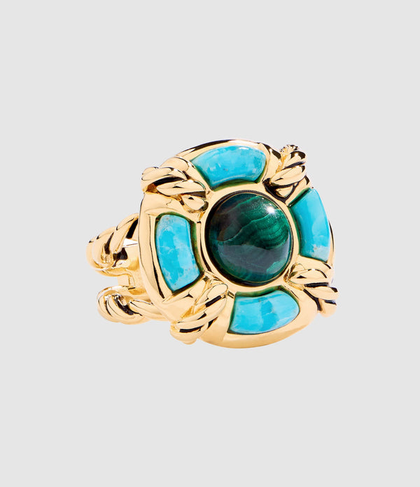 Aurelie Bidermann - Bague Hilarios Doré - Femme