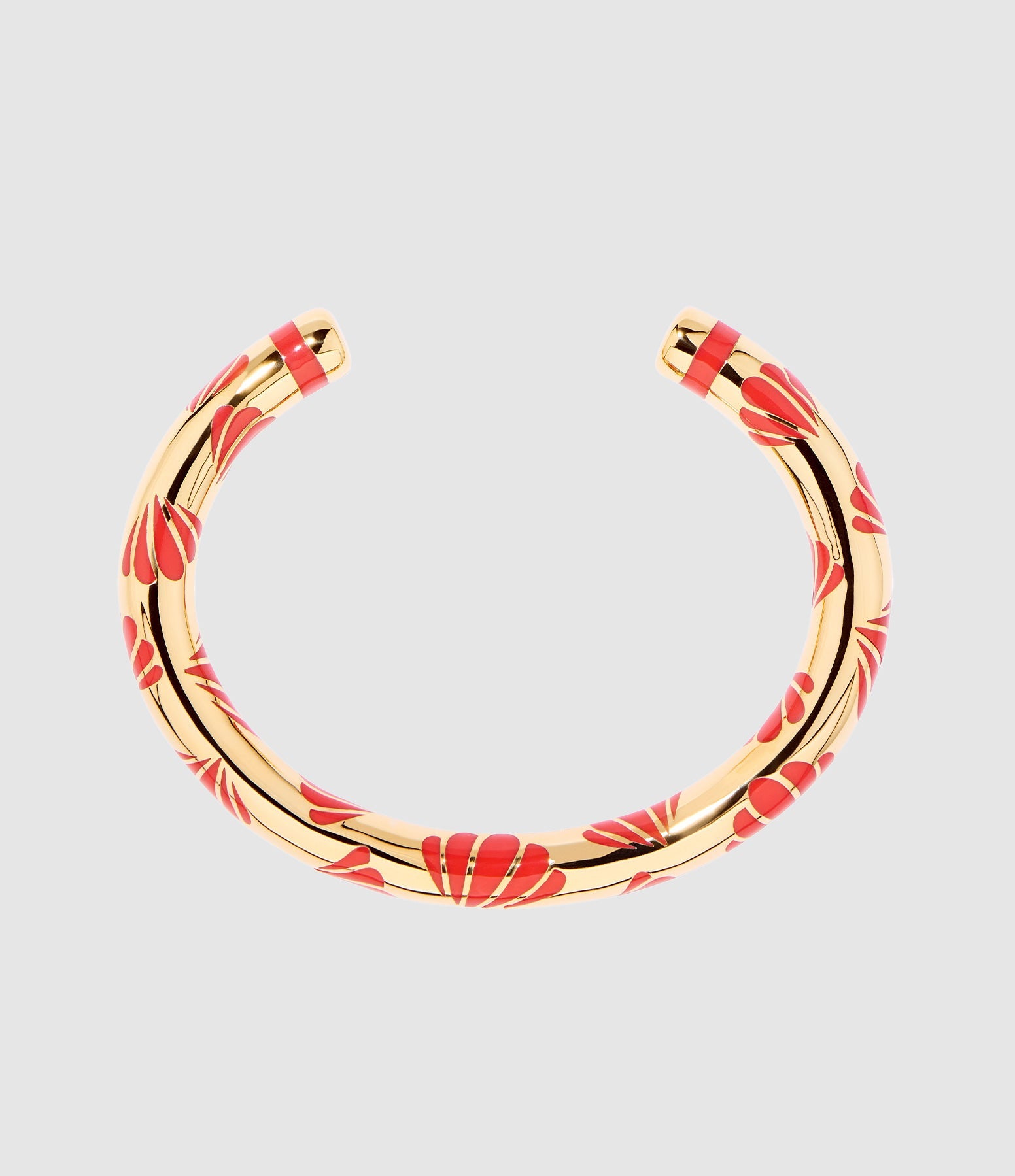 Aurelie Bidermann - Jonc Positano Coquillage Corail - Femme