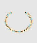 Aurelie Bidermann - Jonc Positano Etoile De Mer Turquoise - Femme