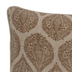 Cergy - Coussin - Marron - Coton