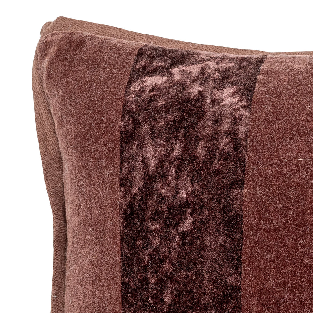 Kosar - Coussin - Marron - Coton