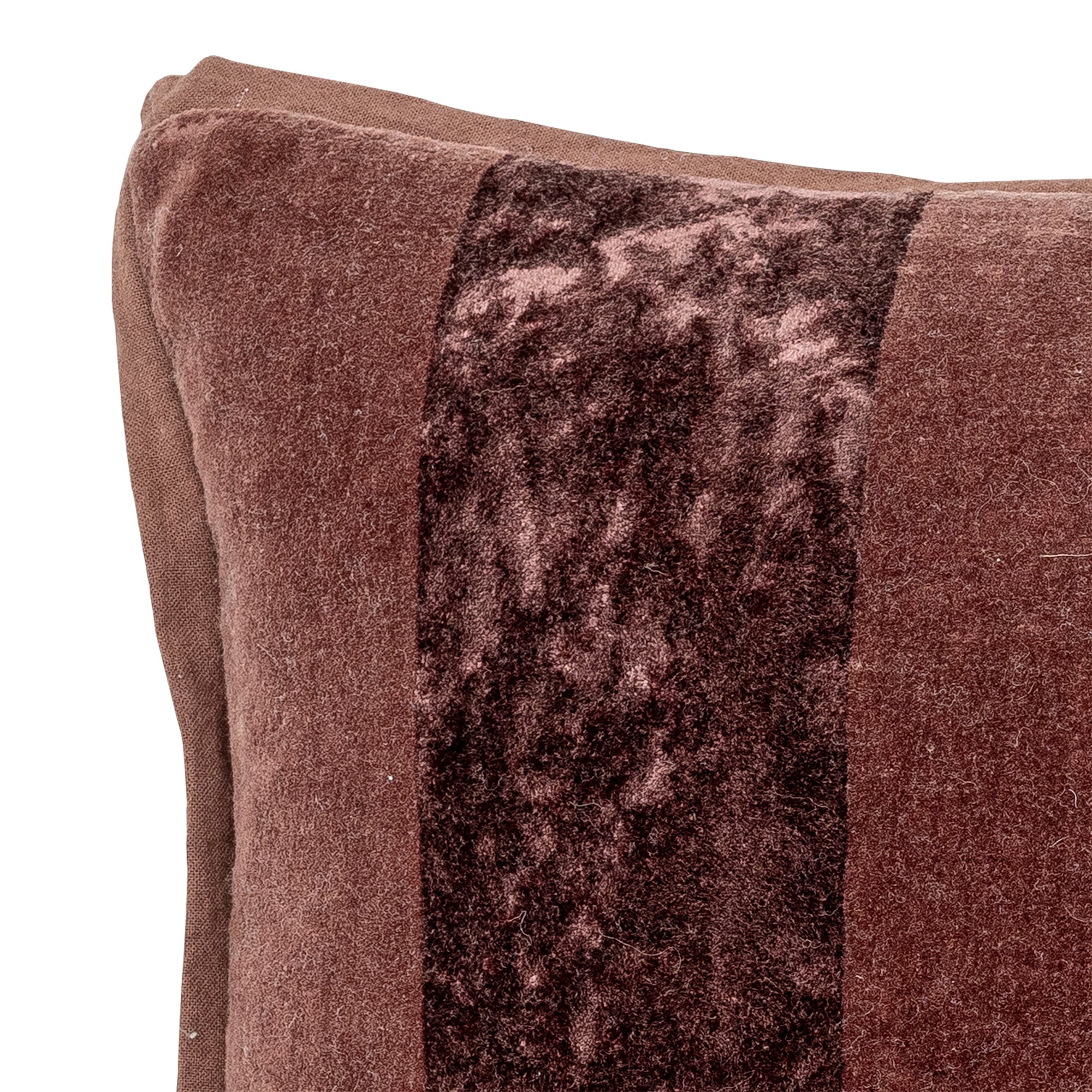 Kosar - Coussin - Marron - Coton