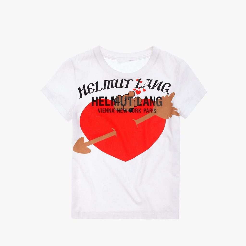 Baby Standard Valentine T -shirt - White Chalk - Woman