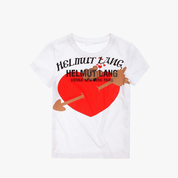 T-Shirt Valentine Standard Baby - Blanc Craie - Femme