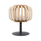 Standy Bambou - Lampe De Table Sans Fil - Bambou - Beige
