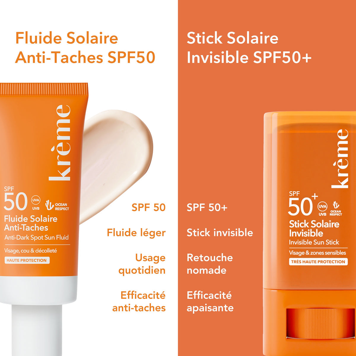 Stick Solaire Invisible Spf 50+